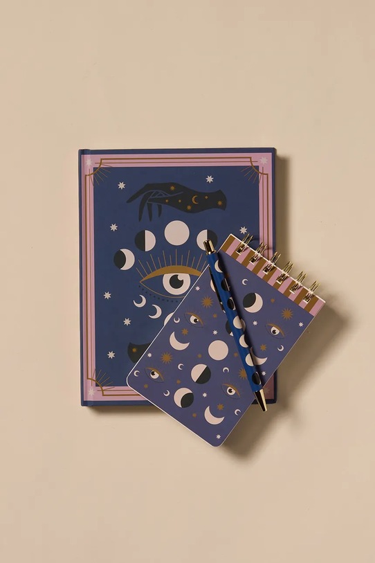 Designworks Ink caiet A Dopo Moon Phases Journal multicolor JB68.1009EU
