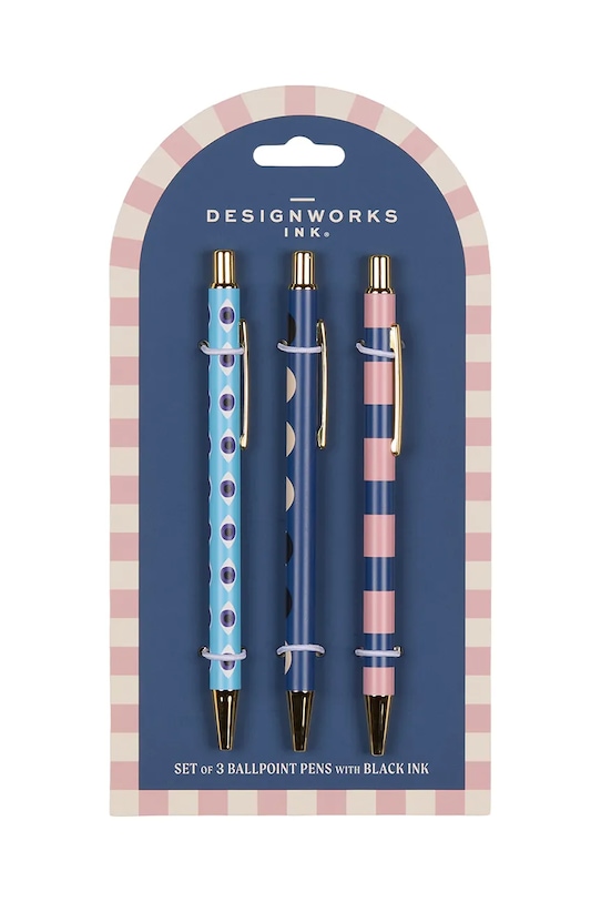 Designworks Ink set de pixuri Eye, Moon, Stripe 3-pack multicolor SBP.1003EU