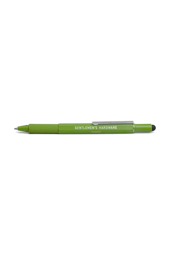 Багатофункціональна ручка Gentlemen's Hardware Tooling Pen 6 w 1 зелений GEN841UK
