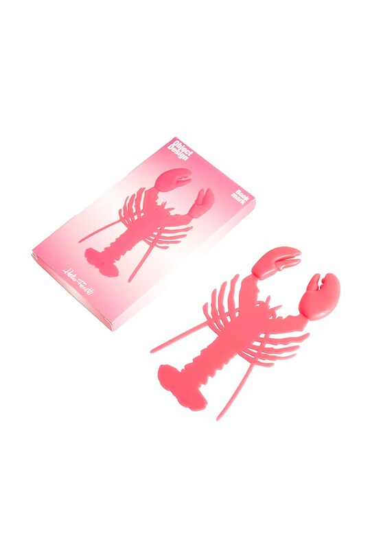 Helio Ferretti zakładka do książek Lobster różowy 122704