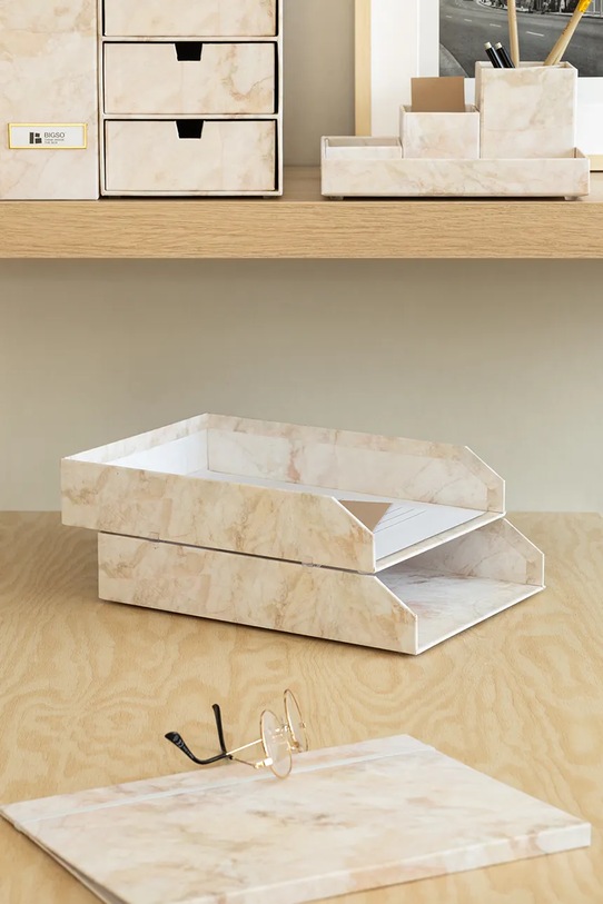 Bigso Box of Sweden organizer na dokumenty 789289401.99 beżowy