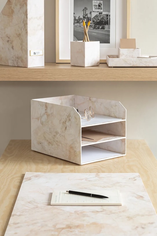 Лайфстайл Настільний органайзер Bigso Box of Sweden 871189401.99 бежевий