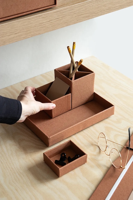 Bigso Box of Sweden organizer na biurko 7974R1201.99 brązowy