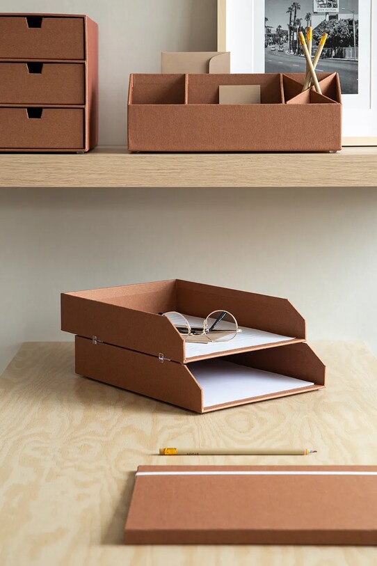 Bigso Box of Sweden organizer pentru documente 2-pack maro 7892R1201.99