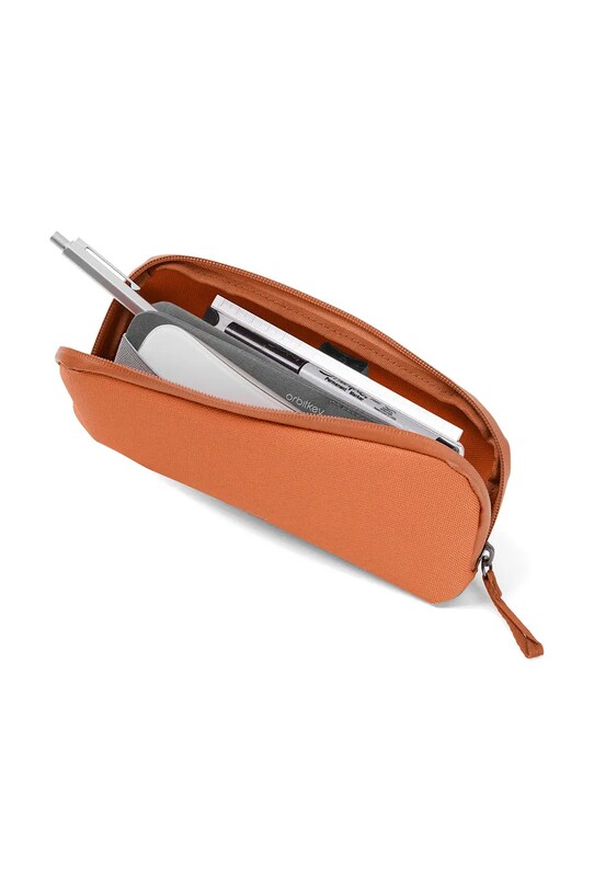 Lifestyle Orbitkey organizer biurowy podróżny Desk Pouch 22 x 12 x 5 cm WPC1.TER.109 pomarańczowy