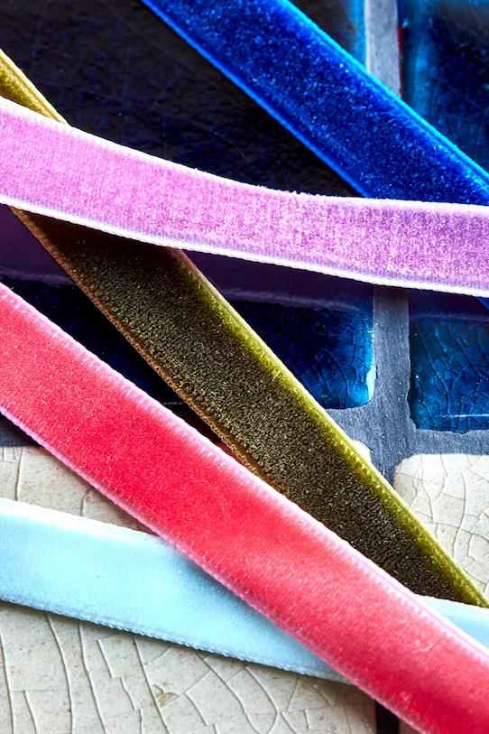 House Doctor panglică decorativă HDVelvet 5 m multicolor 267780001