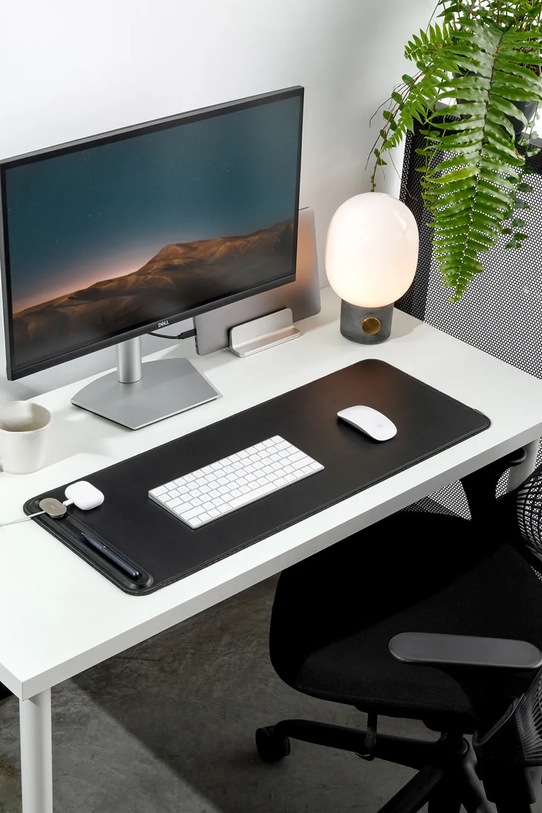 Orbitkey podkładka na biurko Slim Black 80 x 31 x 0,5 cm WDS1.BLK.105
