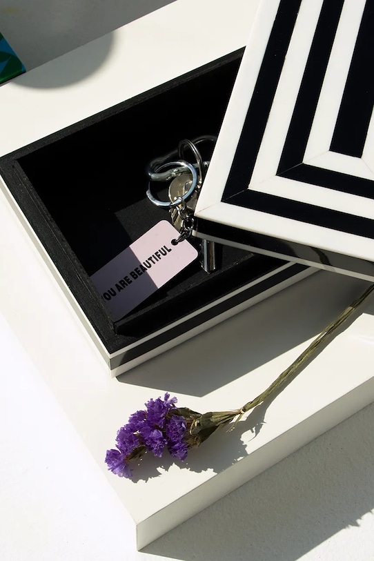 Lifestyle Helio Ferretti pudełko do przechowywania 22,5 x 5,25 x 12,5 cm 122180 czarny