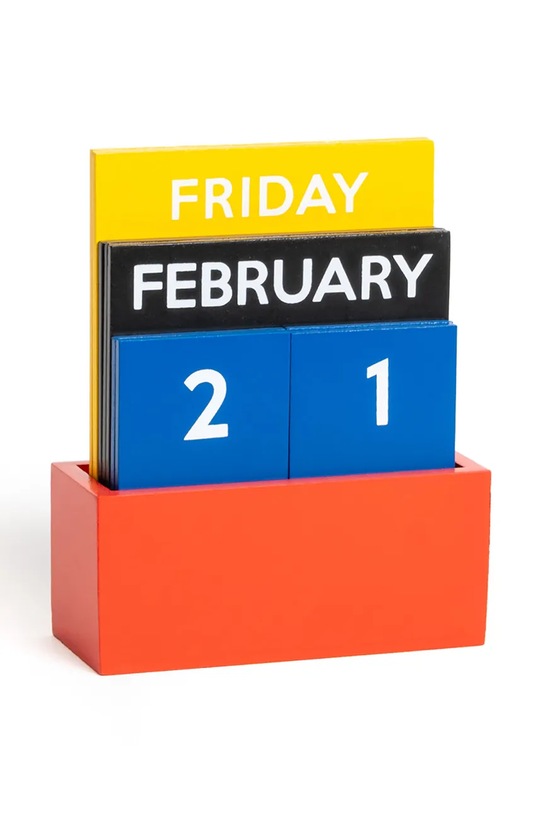 Helio Ferretti kalendarz biurkowy 10 x 4 x 12,2 cm multicolor 122166.