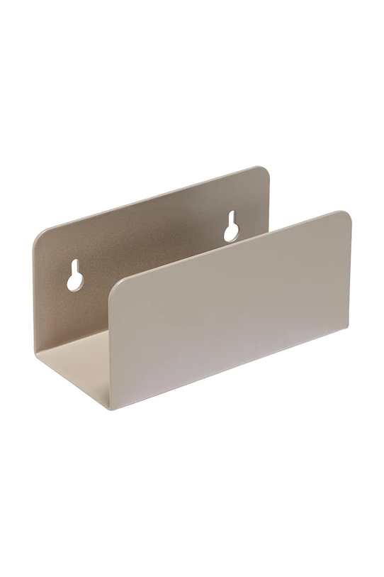 Hübsch gazetnik ścienny 15 x 7 x 7 cm 991904 beżowy AA00