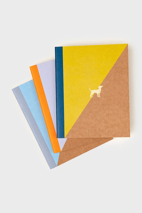 Luckies of London notatnik 3-pack GW.NOTEBKDOG1 multicolor AA00