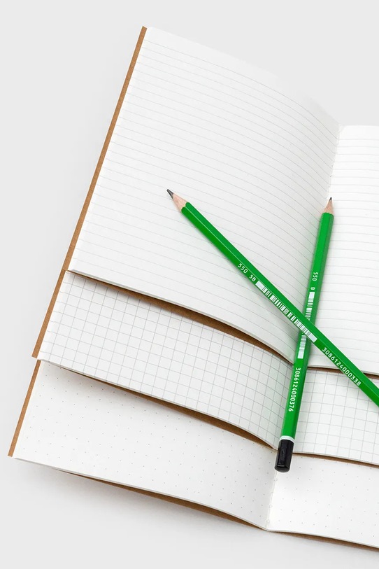 Luckies of London notatnik 3-pack multicolor GW.NOTEBKDOG1