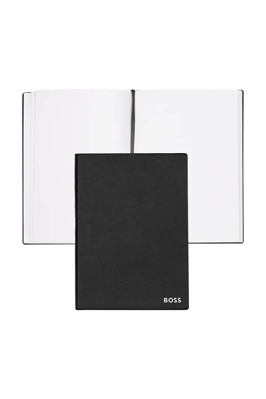 BOSS notatnik Essential Black A5 czarny HNH121AP