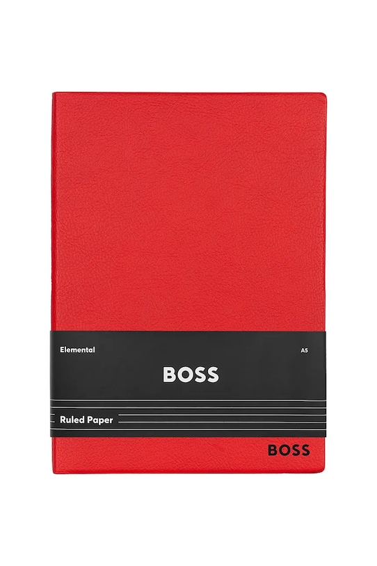 Блокнот BOSS Essential Red Lined A5 червоний HNH121PL