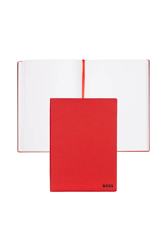 BOSS notatnik Essential Red Lined A5 czerwony HNH121PL