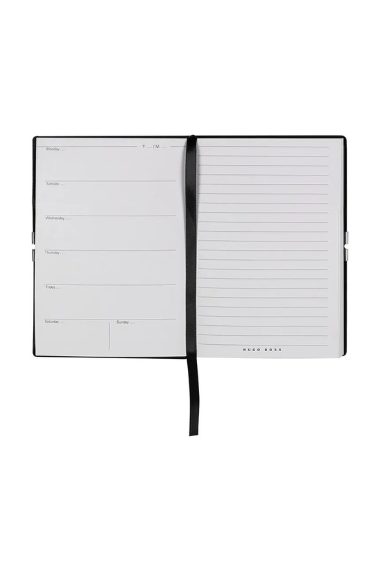 Lifestyle BOSS notatnik Elegance A6 HNM124AA czarny