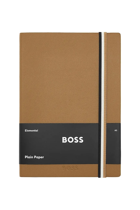 BOSS notatnik Iconic A5 czarny HNH321XP