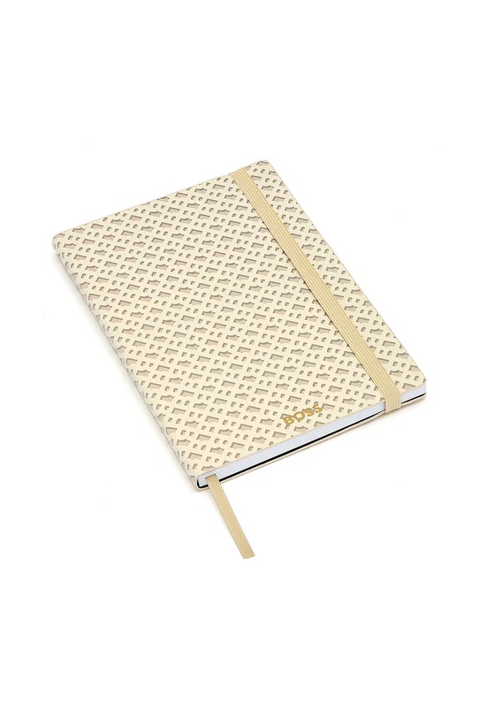 BOSS notatnik Monogram A5 beżowy HNH412GL