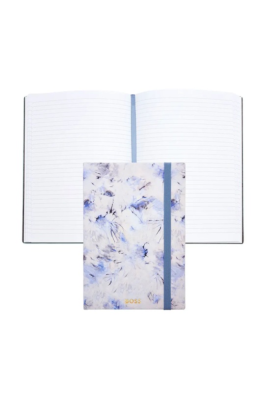 BOSS notatnik Tie-dye Flower A5 HNH418WL fioletowy