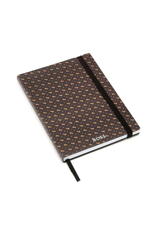 BOSS notatnik Monogram A5 brązowy HNH412XL