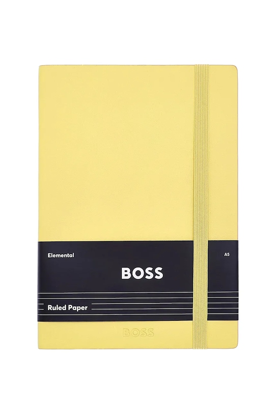Блокнот BOSS Pastel Classic A5 жовтий HNH422SL