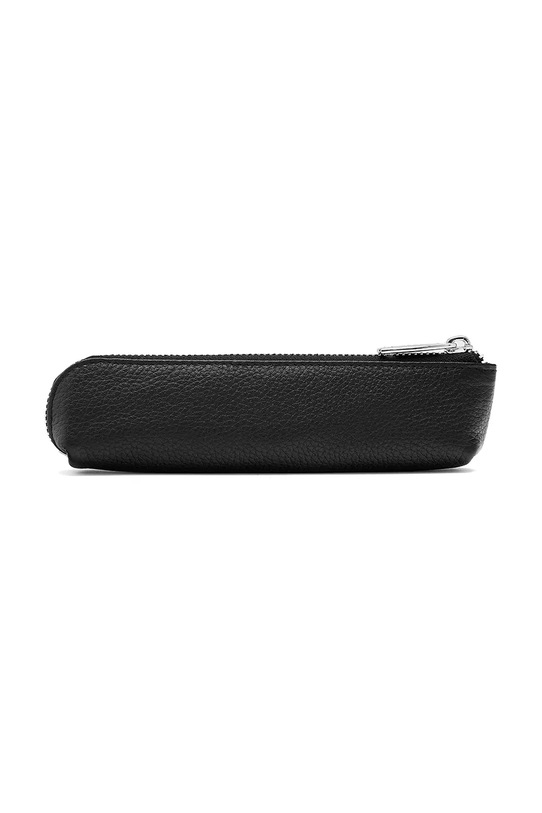 BOSS piórnik skórzany Classic Grained 15 x 3 x 4 cm HLS417A czarny AA00