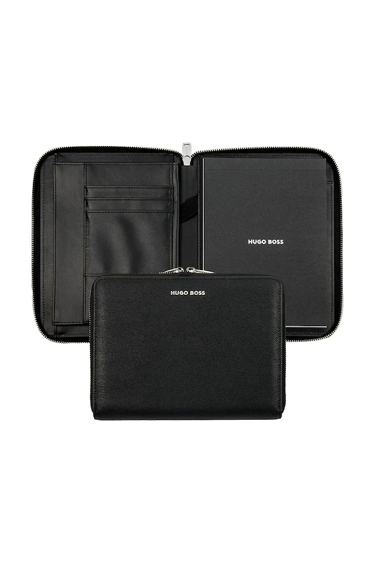 BOSS dosar de documente și set de pixuri Pure Iconic A5 negru HTM410A