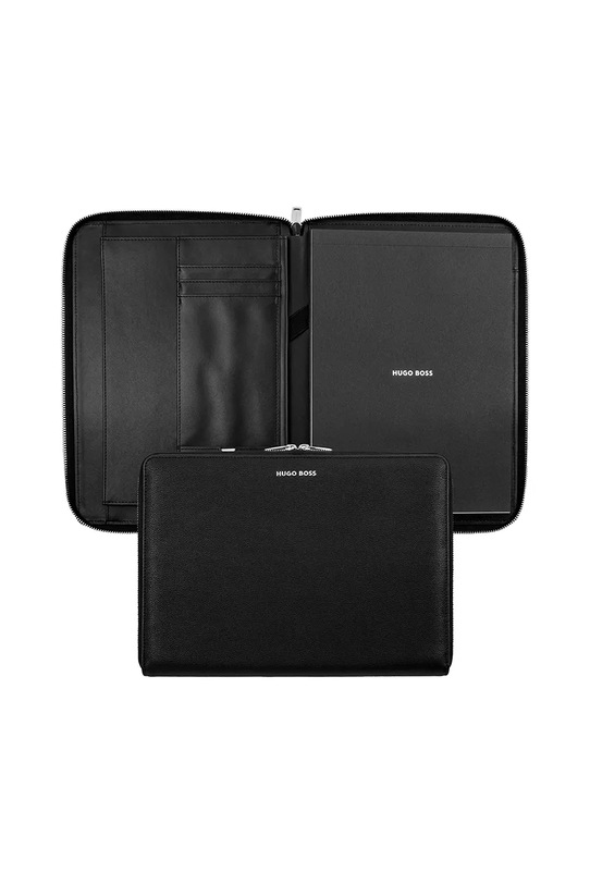 BOSS teczka na dokumenty Conference folder zip A4 32 x 23 x 2,5 cm czarny HTA410A