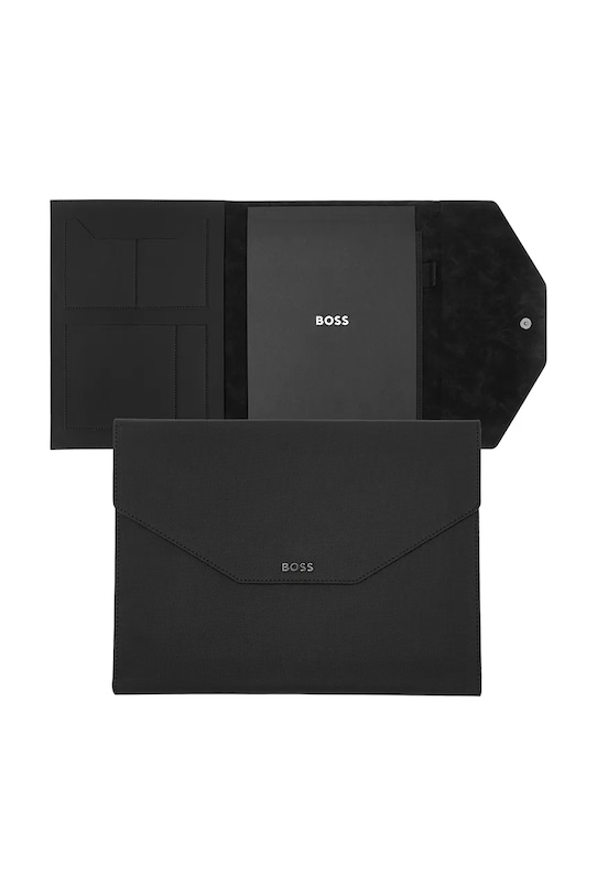 BOSS teczka na dokumenty Folder Rive A4 33 x 27,5 x 3,5 cm czarny HDF414A