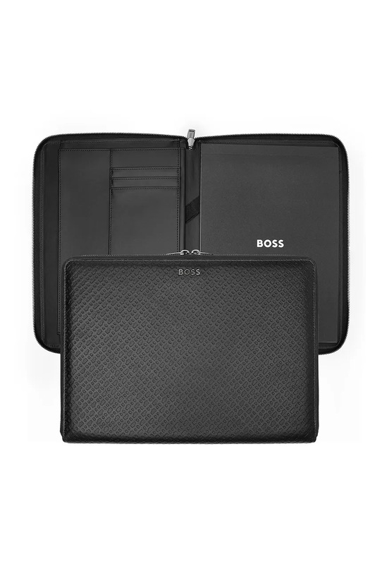 BOSS teczka na dokumenty Conference folder zip A4 32 x 23 x 2,5 cm czarny HTA411A