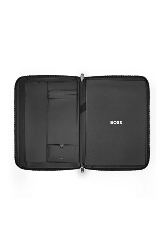 BOSS teczka na dokumenty Conference folder zip A4 32 x 23 x 2,5 cm czarny HTA411A