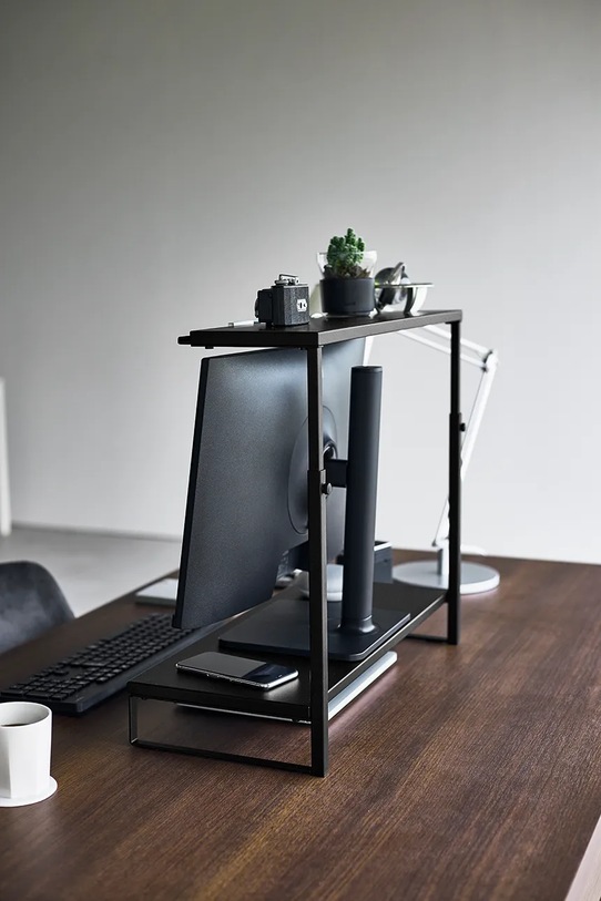 Lifestyle Yamazaki podstawka pod monitor Tower 59 x 27,5 cm 1303 czarny