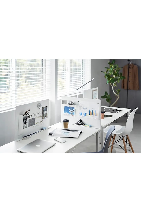 Yamazaki tablica magnetyczna Tower 58 x 4,8 x 41,7 - 45,5 cm biały 10066..