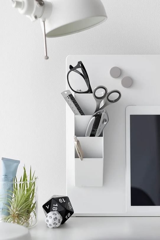 Yamazaki organizer ścienny biały 10096