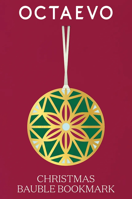 Octaevo zakładka do książek Christmas Bauble 5 x 10 cm żółty OBMCB1.25
