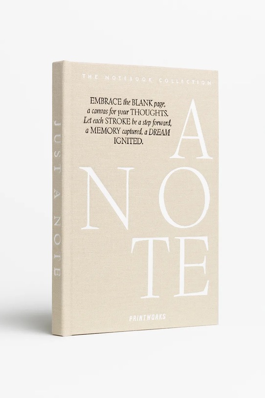 Printworks notatnik Just a Note 15 x 21 cm PW00713 beżowy AA00