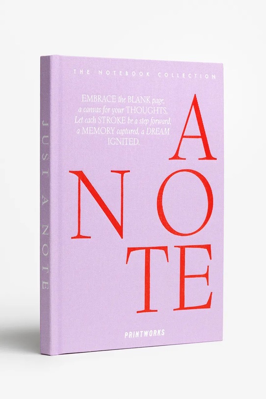 Printworks notatnik Just a Note 21 x 15 cm PW00715 różowy AA00