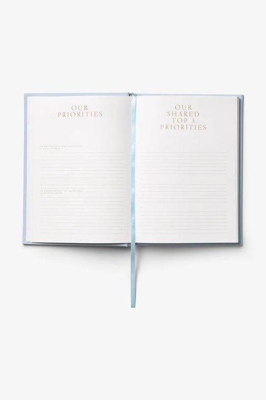 Printworks planer ślubny The Perfect Day 24,5 x 18 x 2,5 cm PW00745 niebieski AA00