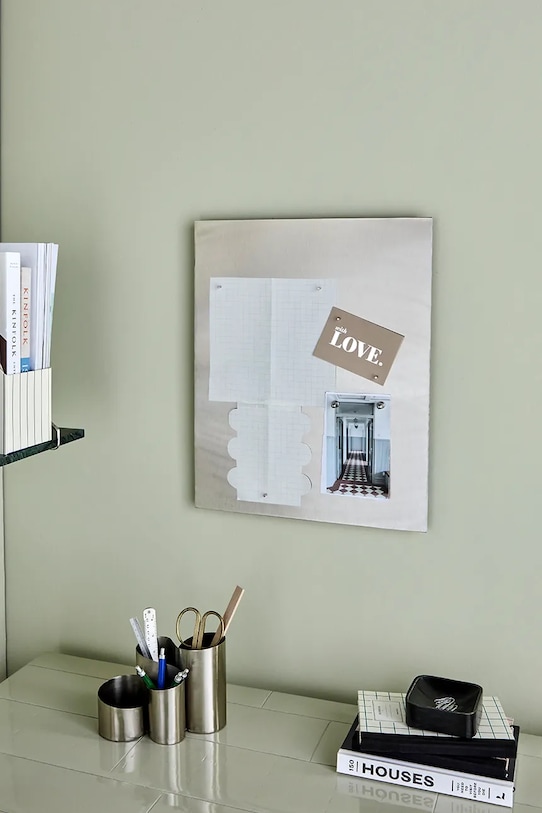 Decor Magnetická tabuľa House Doctor HDNema 40 x 50 cm 900000940 sivá