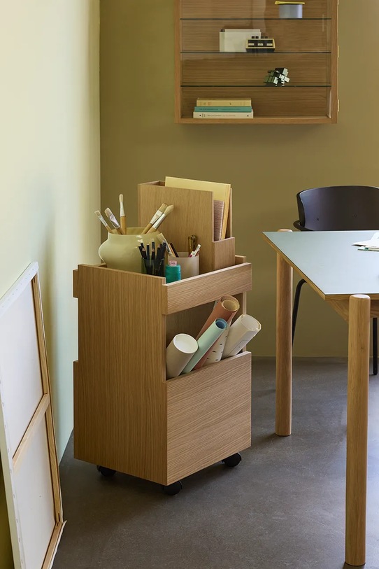 Lifestyle Hübsch segregator 10 x 34 x 29 cm 882101 brązowy