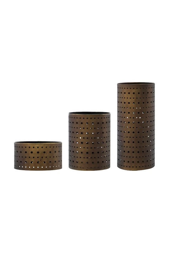 House Doctor zestaw organizerów na biurko brązowy 205851063