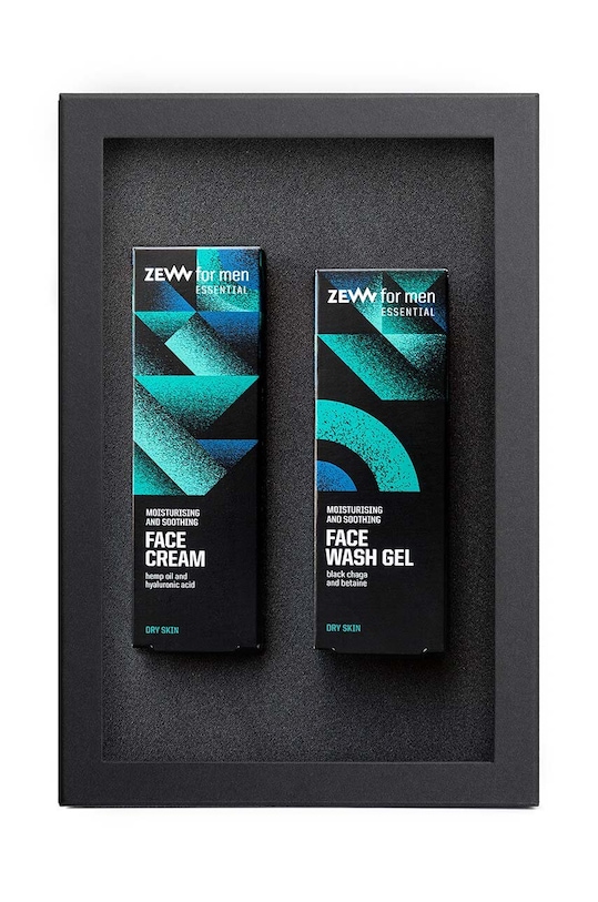 Hydratační a zklidňující kosmetická sada ZEW for men 2-pack vícebarevná 5903766462882