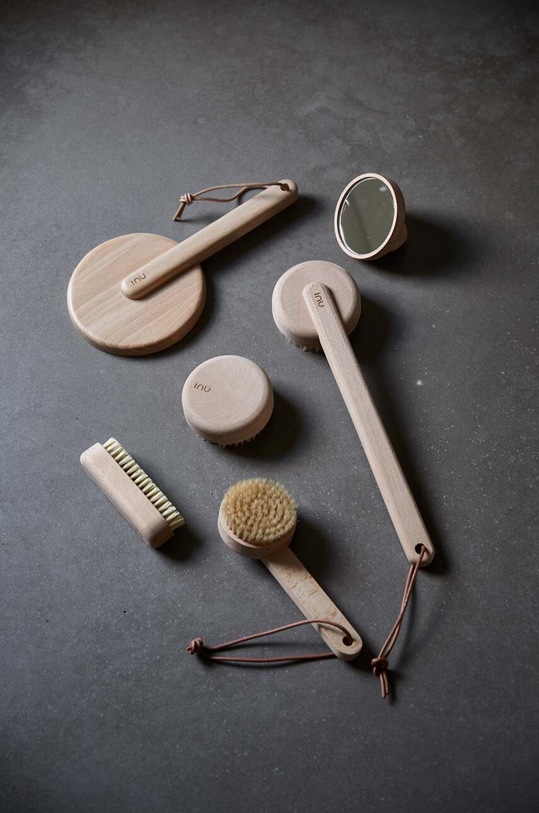 Στεγνή βούρτσα μασάζ Zone Denmark Inu 11002 πολύχρωμο AA00