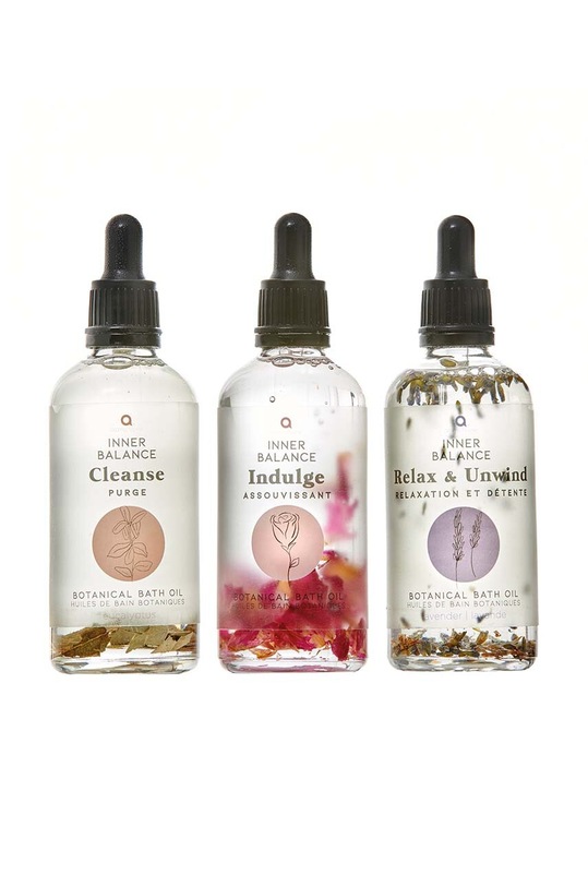 Aroma Home zestaw olejków do kąpieli Inner Balance Unwind Bath Oil Trio 3-pack multicolor AH.WGFT0004