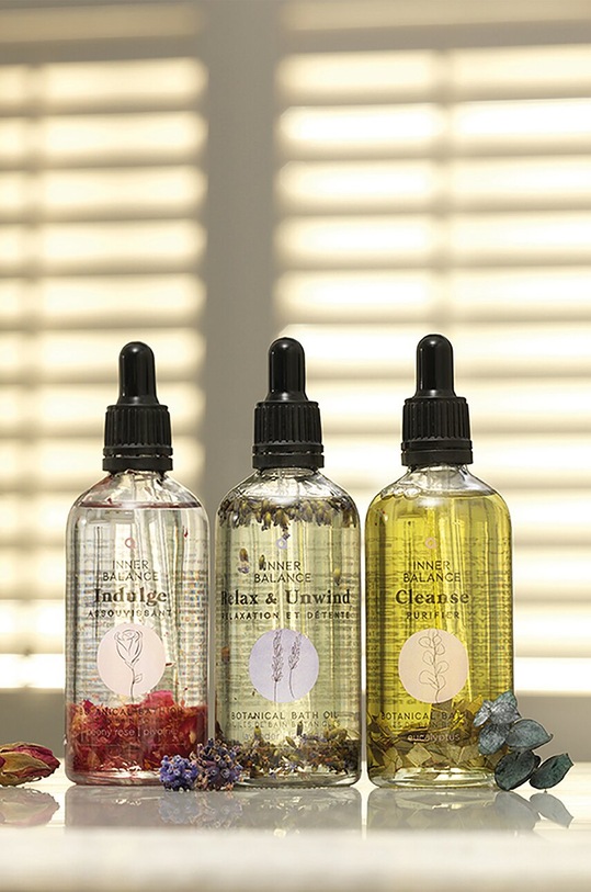 Aroma Home zestaw olejków do kąpieli Inner Balance Unwind Bath Oil Trio 3-pack AH.WGFT0004 multicolor