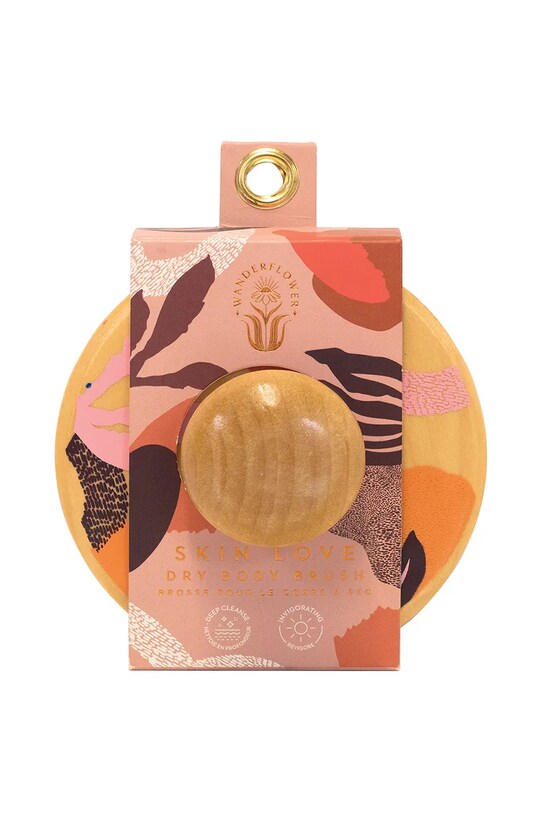 Wanderflower szczotka do masażu na sucho Invigorating multicolor WFL0009IN