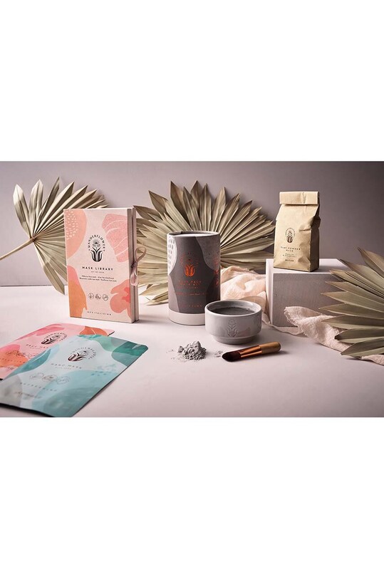 Home SPA Wanderflower zestaw maseczek Sheet Mask Set 4-pack WFL024 multicolor