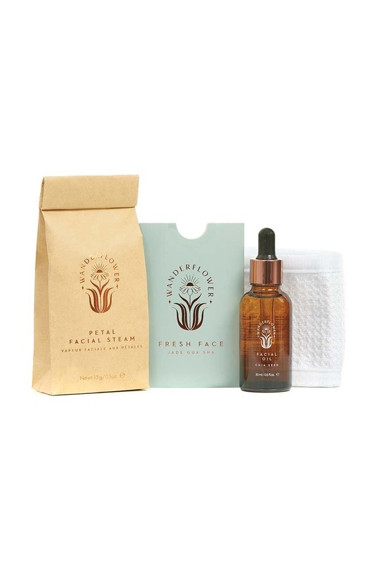 Sada produktů péče o pleť obličeje Wanderflower Fresh Face Set 4-pack WFL.GT.0001.BL vícebarevná AA00