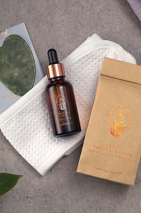 Sada produktů péče o pleť obličeje Wanderflower Fresh Face Set 4-pack vícebarevná WFL.GT.0001.BL