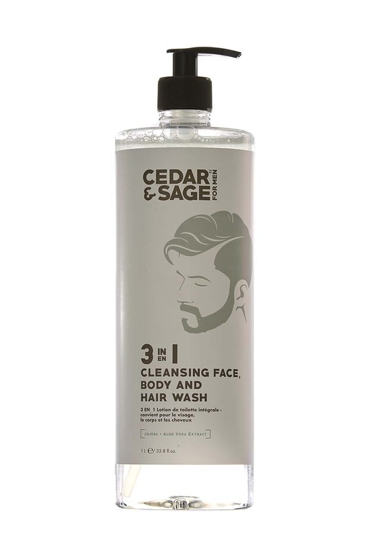 Πολυλειτουργικό υγρό 3 σε 1 Cedar & Sage All Over Cleansing Wash 1 L πολύχρωμο ML0007WT
